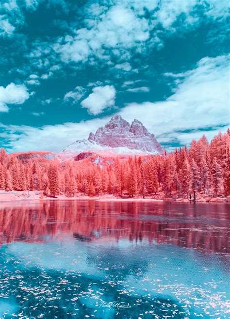 Incredible Infrared Photography of the Dolomites by Paolo Pettigiani