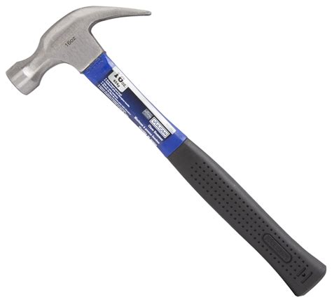 Vulcan JL20396 Hammer, 16 oz Head, Curved Claw Head, CS Head, 12-3/4 in OAL