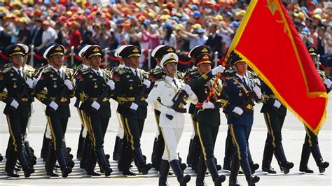 Scenes from China's extravagant military parade