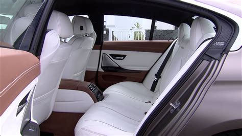 BMW 6-Series Gran Coupe interior - reveal footage - YouTube