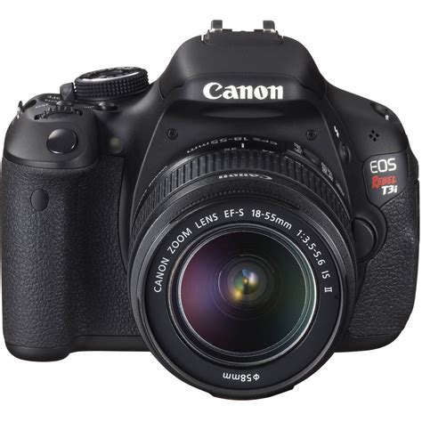 Used Canon EOS Rebel T3i DSLR Camera with EF-S 18-55mm