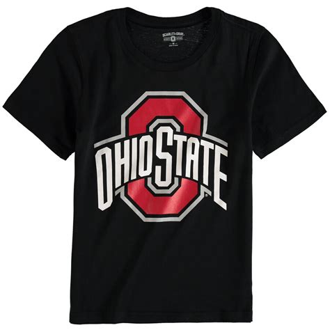 Ohio State Buckeyes Youth Black Choice Primary Logo T-Shirt