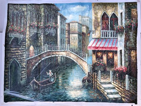 3648 Venice Italy Oil Painting Canvas Art - Etsy UK