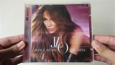 Jennifer Lopez - Dance Again... The Hits ( Album Deluxe Edition CD + DVD ) - Unboxing CD en ...