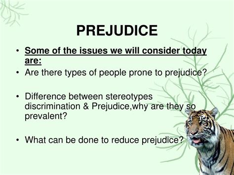 PPT - PREJUDICE PowerPoint Presentation, free download - ID:333850