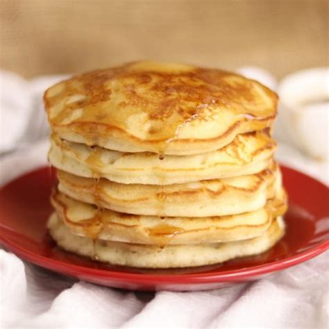 Fluffy Buttermilk Pancakes with dry pancake mix option - Kitchen Cents