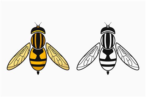 bee icon. animal icon. for logos, icons, symbols, mascots and emblems ...