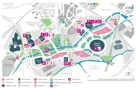 The Olympic Park – New Names, New Map – Mapping London