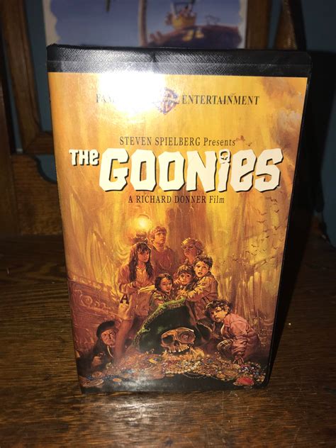 Vintage The Goonies VHS Movie. VHS Tape. The Goonies. Clamshell Case ...