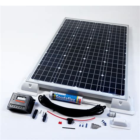 150w 12v Solar Battery Charger Vehicle Kit Deluxe. Low Price.