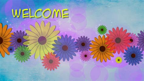 Welcome Background Images For Ppt