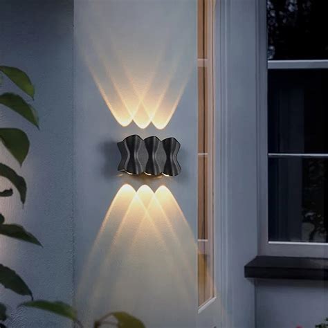 6W outdoor wall lights