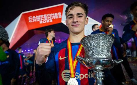 Gavi Tampil Menawan, Barcelona Juara Piala Super Spanyol 2023