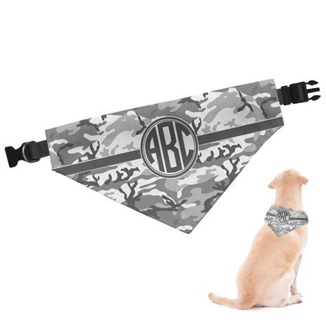 Custom Camo Dog Bandana (Personalized) | YouCustomizeIt