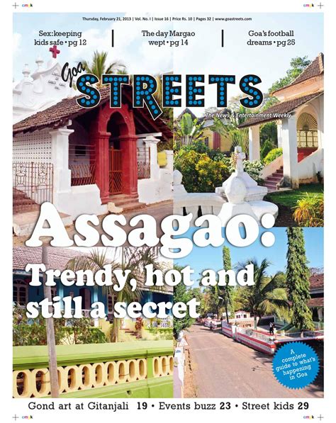 Goa Streets - Issue 16 by Goa Streets - Issuu