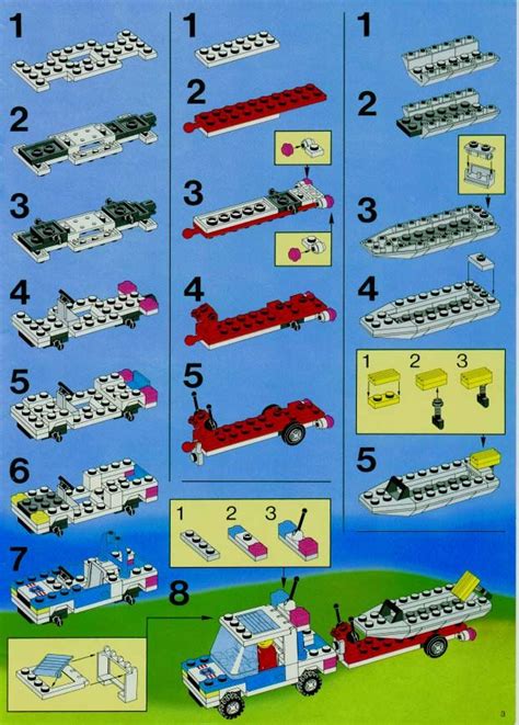 Old LEGO® Instructions | letsbuilditagain.com Lego Christmas Village ...