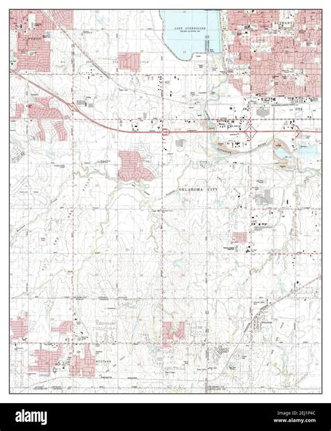 Mustang, Oklahoma, map 1986, 1:24000, United States of America by ...