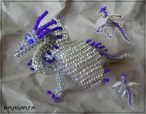 Beaded Crystal Dragon by Dragarta on DeviantArt