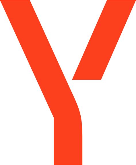 Yandex logo in transparent PNG and vectorized SVG formats