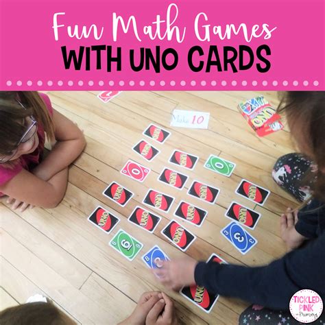 Fun Math Games to Play with Uno Cards