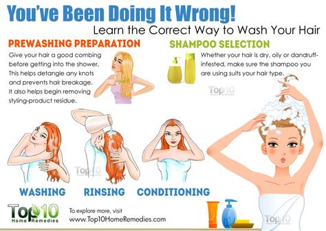 You’ve Been Doing It Wrong! Learn the Correct Way to Wash Your Hair | Top 10 Home Remedies