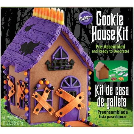 Halloween Haunted Gingerbread House Kit - Walmart.com