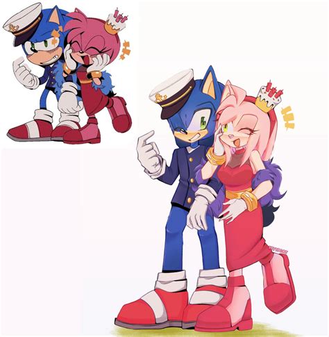 Sonamy Redraw fanart by VanyLoveArt on DeviantArt