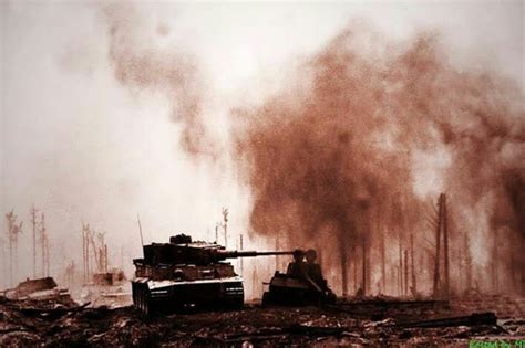 Tiger in action. July, 1943 Battle Of Kursk. : r/wwiipics