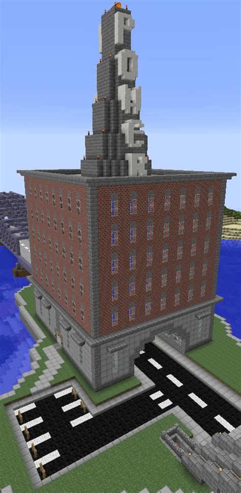 The Powerhouse (Minecraft Power Plant) by Mountaindude246 on DeviantArt