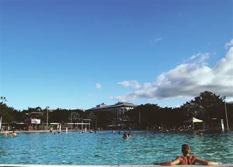 #australia #cairns #lagoon #summer #pool #blue #relax cairns esplanade ...