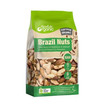 Organic Raw Brazil Nuts – 250g – Rosemary Acre Organics