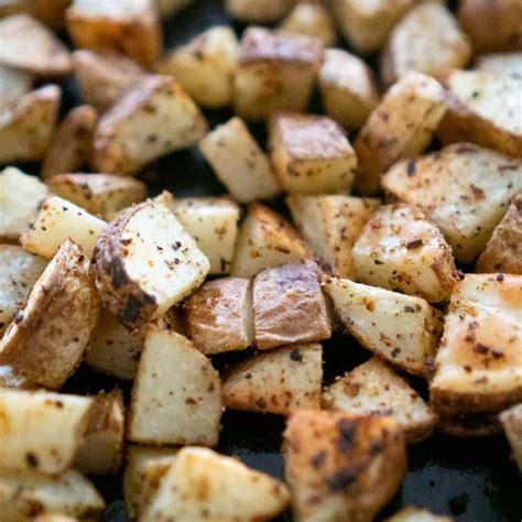 Roasted Russet Potatoes - The Happier Homemaker