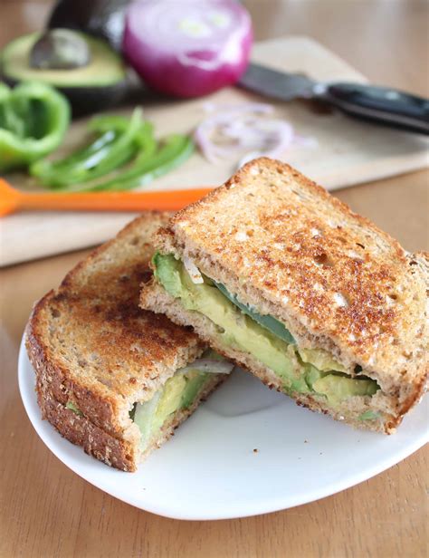 Grilled Avocado Sandwiches - Vegan Yumminess