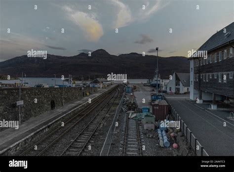 train station Kyle of Lochalsh Stock Photo - Alamy