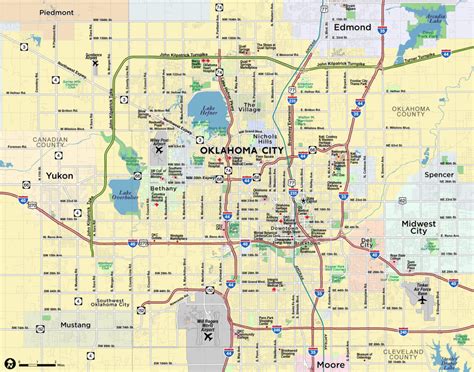 Okc Ok Zip Code Map - United States Map