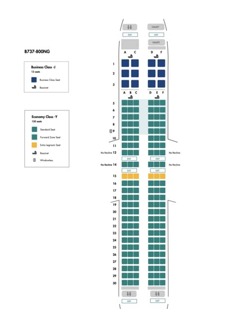 Southwest Airlines 737 Max Seat Map | Elcho Table