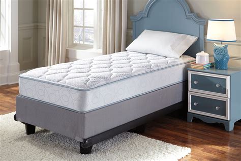 Innerspring Kids Mattress - Blue - Twin Mattress - EZ Furniture Sales & Leasing