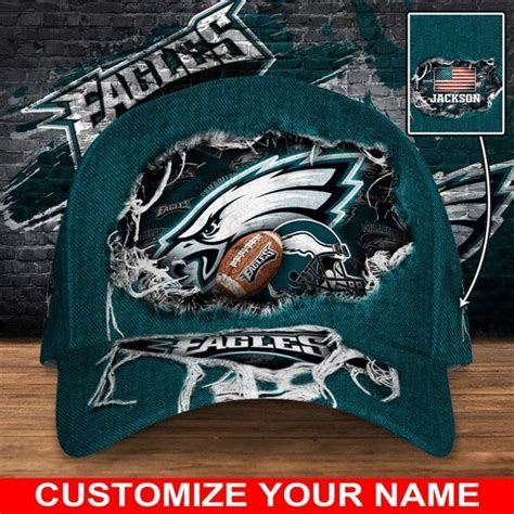 Eagles Custom Adjustable Hat – US Sports Nation