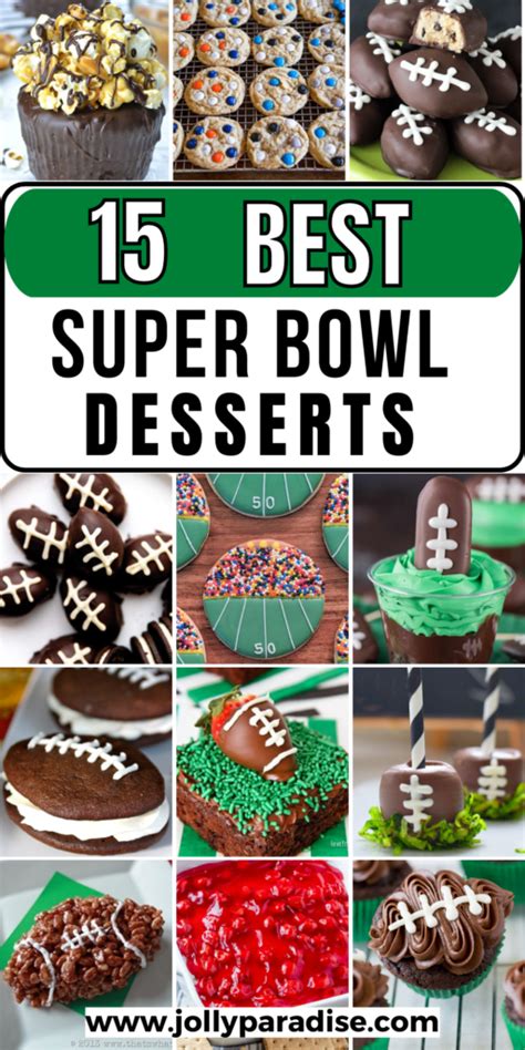 15 Easy Super Bowl Desserts - Jolly Paradise