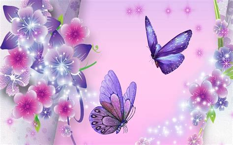 Pink and Purple Butterfly Wallpapers - Top Free Pink and Purple Butterfly Backgrounds ...