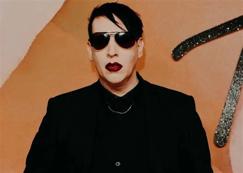 Marilyn Manson Doesn't Feel Like Himself Without Makeup