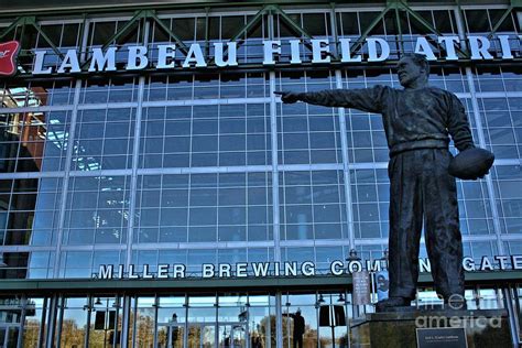 Lambeau Field - Curly Photograph by Tommy Anderson - Fine Art America