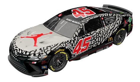 First look: Kurt Busch's 23XI Racing Jordan Brand No. 45 | NASCAR