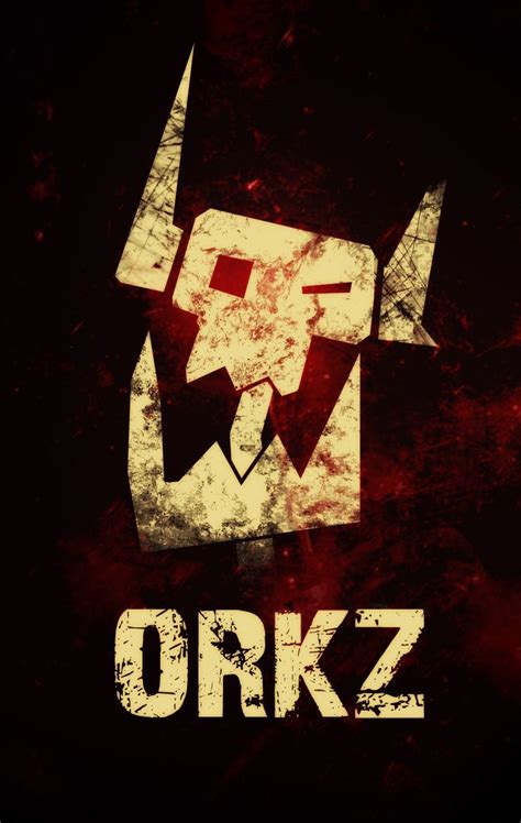 Ork Warhammer 40k Logo