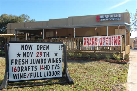 Hurricane Grill & Wings Now Open