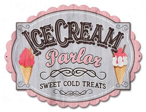 Ice Cream Parlor Sign