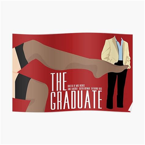 "The Graduate" Poster by jnewt | Redbubble