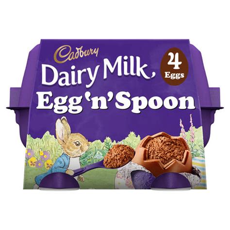 Cadbury Dairy Milk Egg 'n' Spoon Chocolate 136g | Sharing Bags & Tubs ...