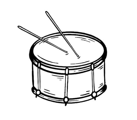 Drum Drawing