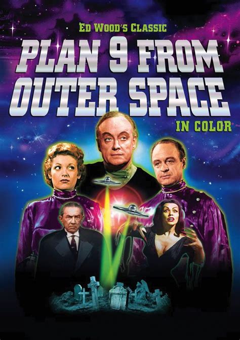 Plan 9 from Outer Space (1959) | Outer space movies, Outer space posters, Entertaining movies